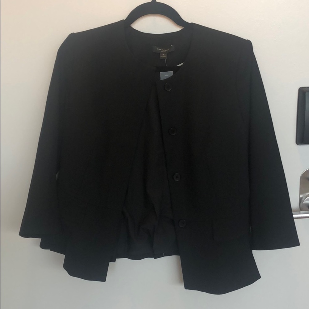 Ann Taylor Petite Black Blazer